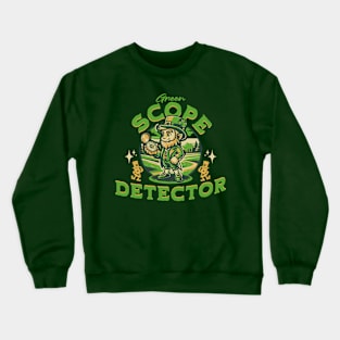 GREEN SCOPE DETECTOR Crewneck Sweatshirt